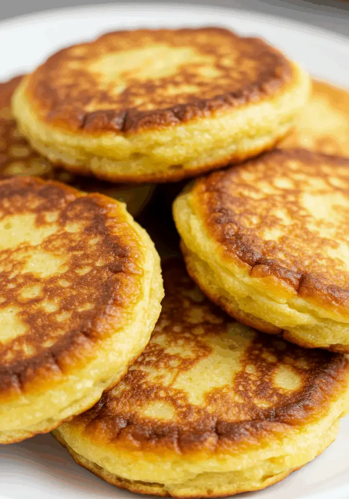 Flourless Cottage Cheese Pancakes