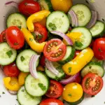 Cucumber Sweet Pepper Salad