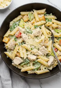 Chicken Caesar Pasta Salad