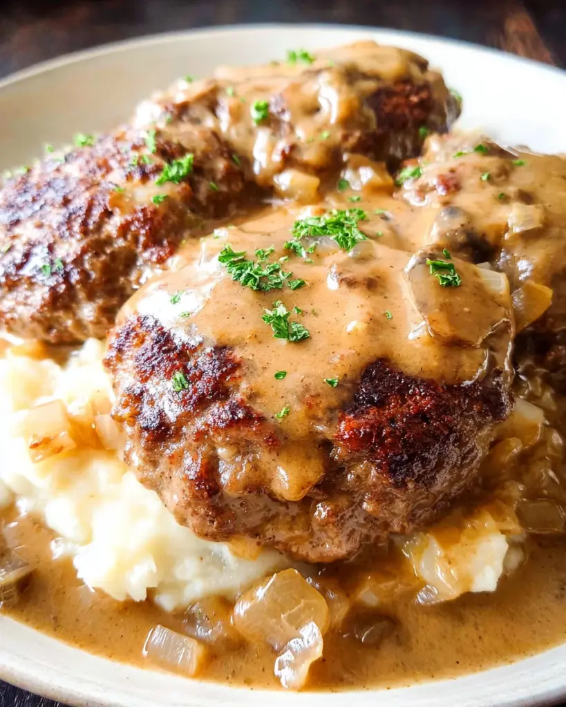Crock Pot Salisbury Steak