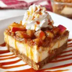 Easy Caramel Apple Cheesecake Bars