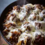 French Onion Meatballs