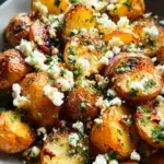 Greek Roast Potatoes With Lemon And Feta