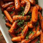 Honey Balsamic Roasted Carrots