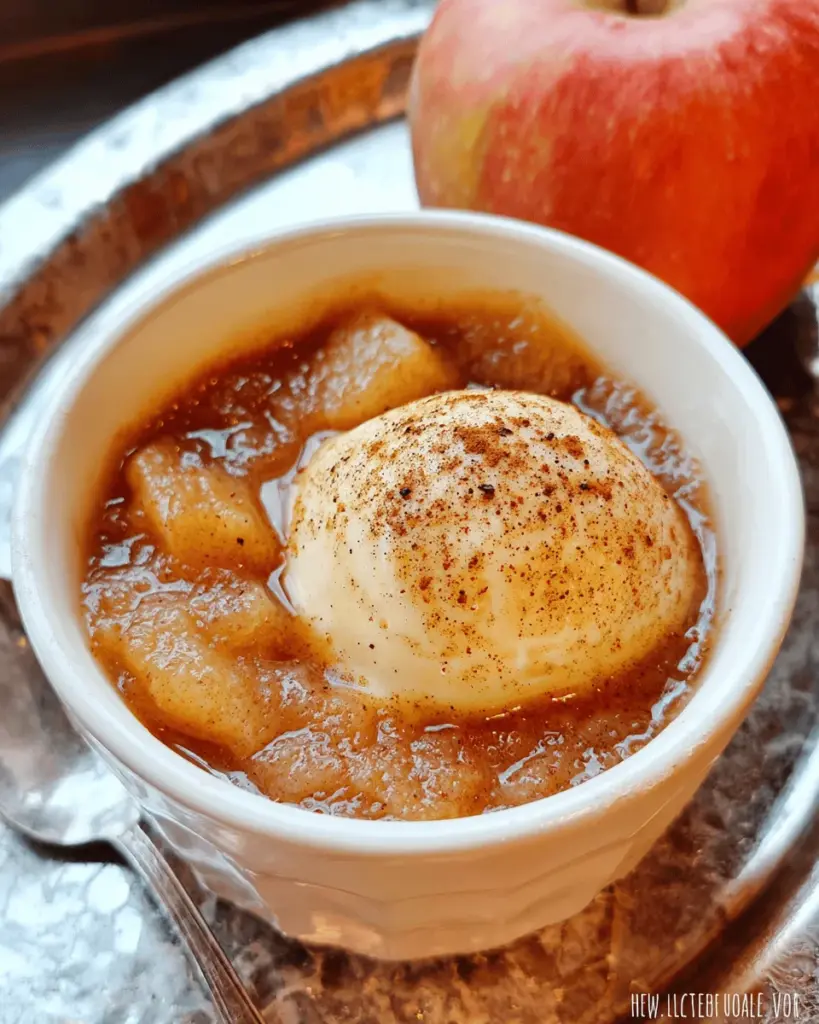 Hot Buttered Apple Sauce