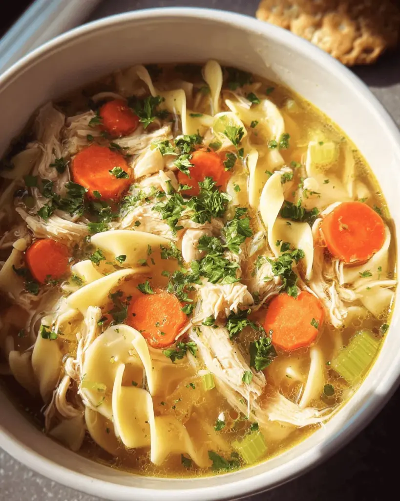 Instant Pot Chicken Noodle Soup