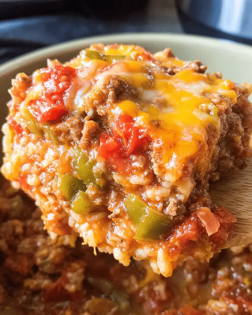Instant Pot Stuffed Pepper Casserole Recipe