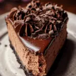 No Bake Chocolate Cheesecake