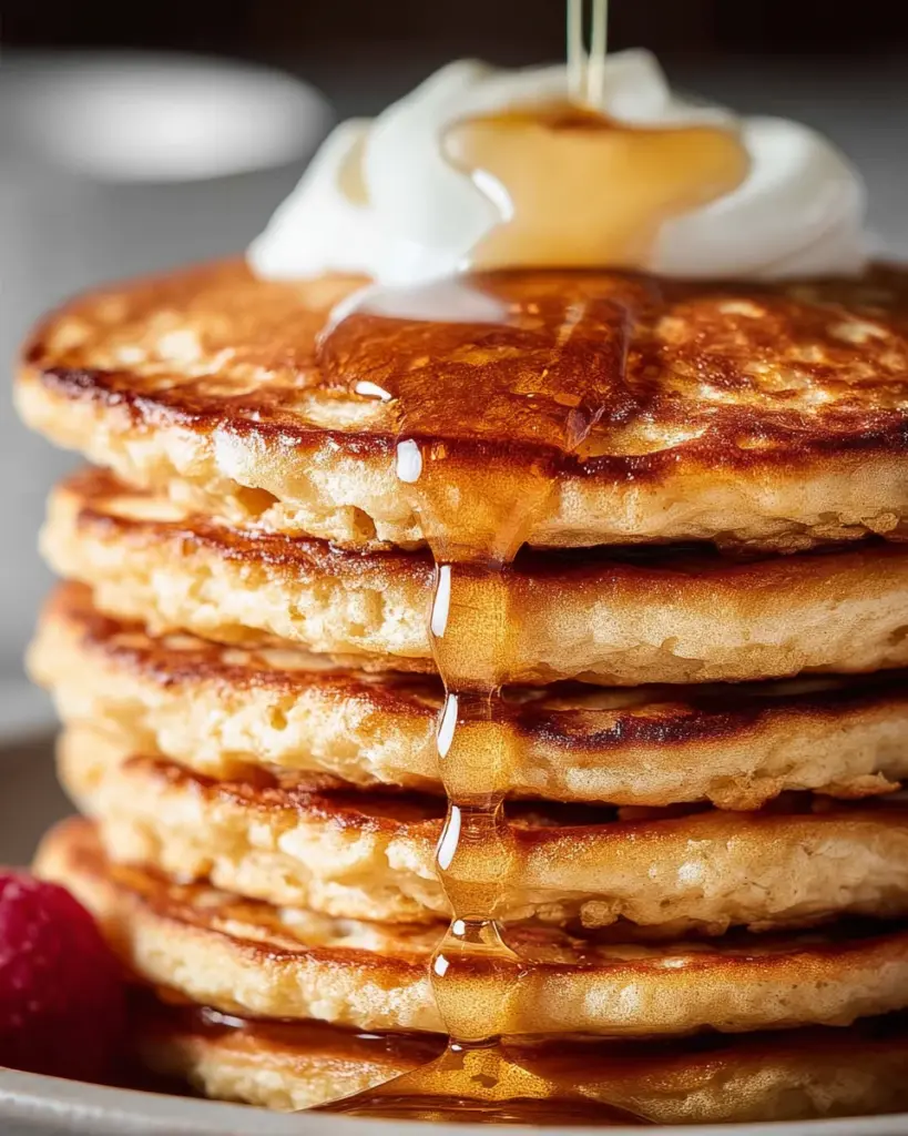Oat Flour Pancakes