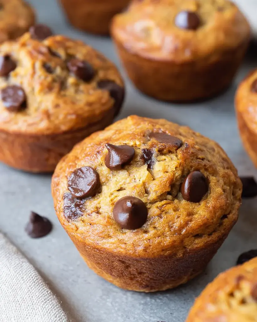Peanut Butter Banana Muffins
