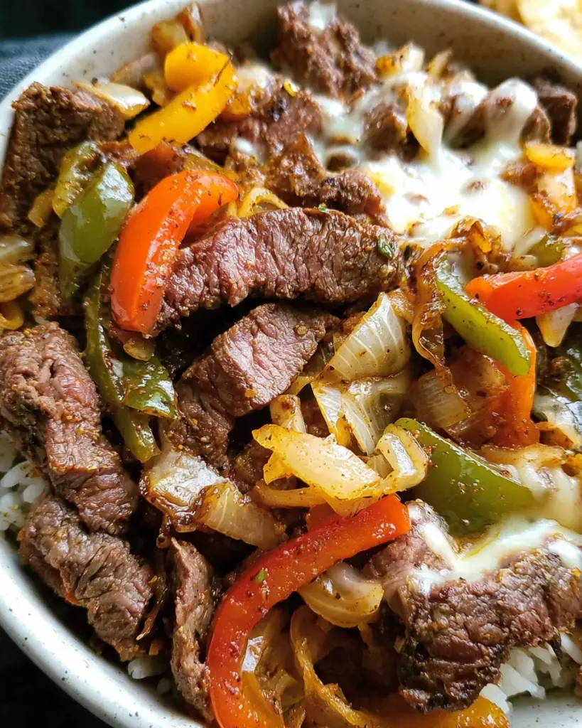 Philly Cheesesteak Bowls