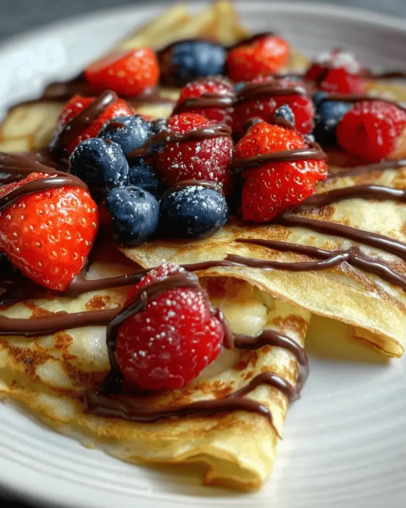 Quick and Easy Crepe Recipe (in a blender)