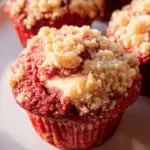 Red Velvet Cream Cheese Muffins