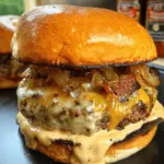 Smoked Cajun Burgers