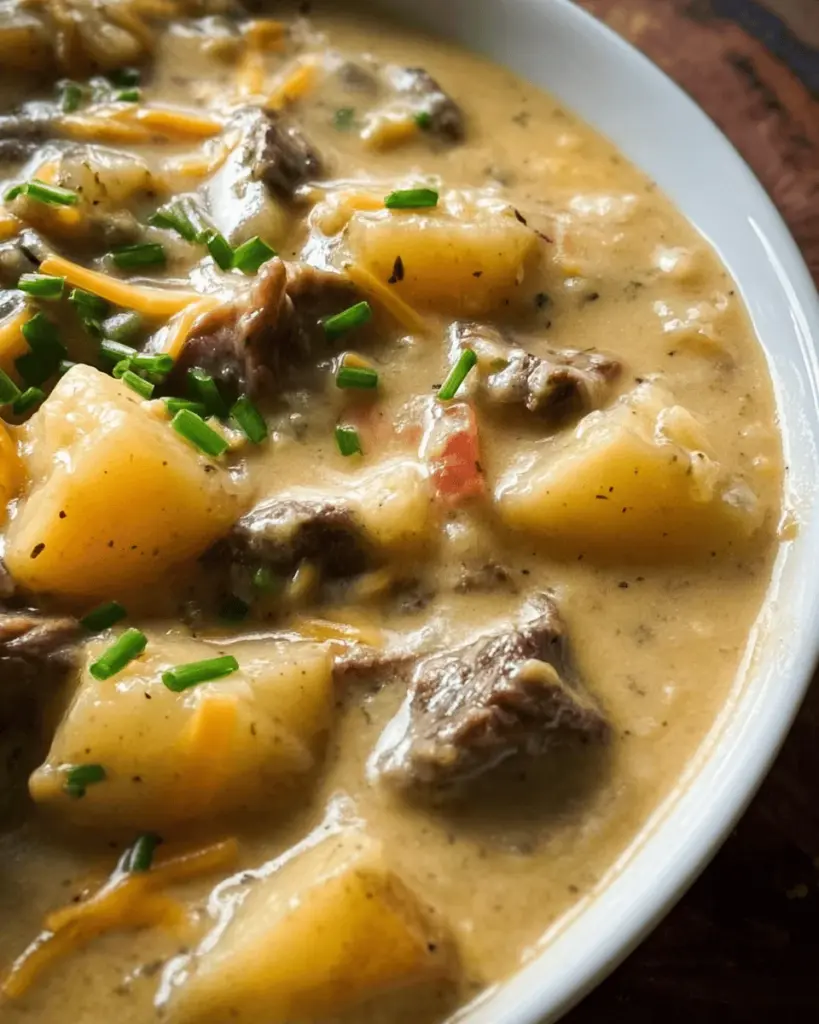 Steak And Potato Soup
