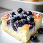 Blueberry Cottage Cheese Breakfast Bake