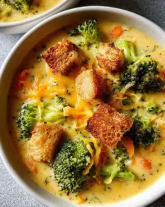 Broccoli Cheddar Soup