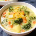 Broccoli Cheese and Potato Soup