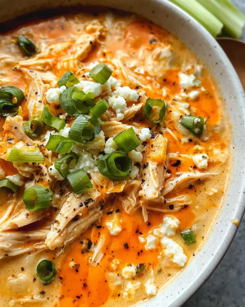 Buffalo Chicken Soup