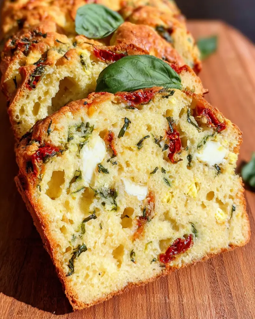 Caprese Quick Bread Recipe