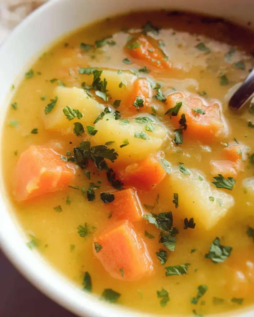 Carrot potato soup