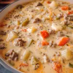 Cheeseburger Soup