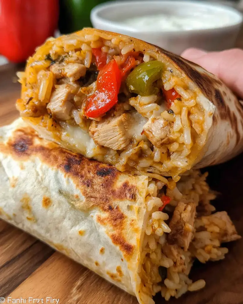 Chicken Fajitas Wrap