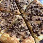 Chocolate Chip Dessert Pizza