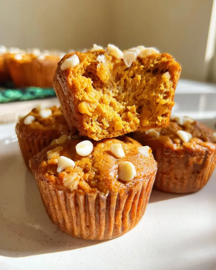 Cottage Cheese Protein Pumpkin Muffins
