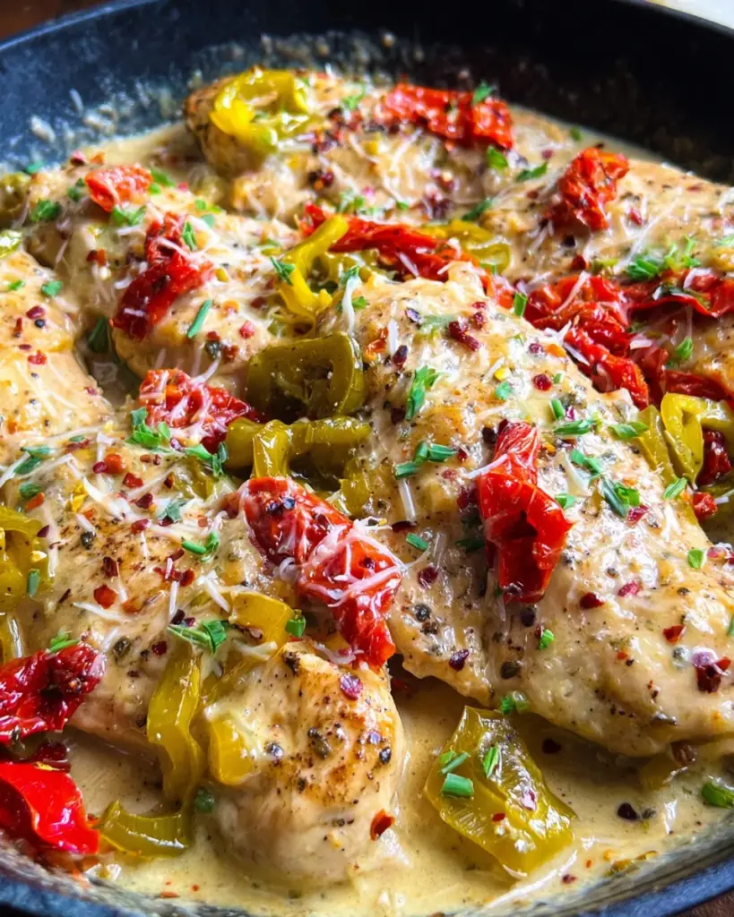 Creamy Pepperoncini Chicken