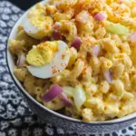 Deviled Egg Macaroni Salad