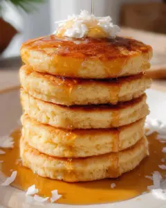 Fluffy Coconut Flour Pancakes