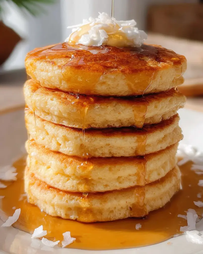 Fluffy Coconut Flour Pancakes