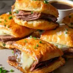 French Dip Stuffed Biscuits