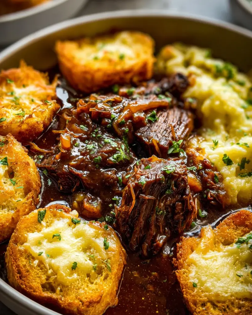 French Onion Braised Beef