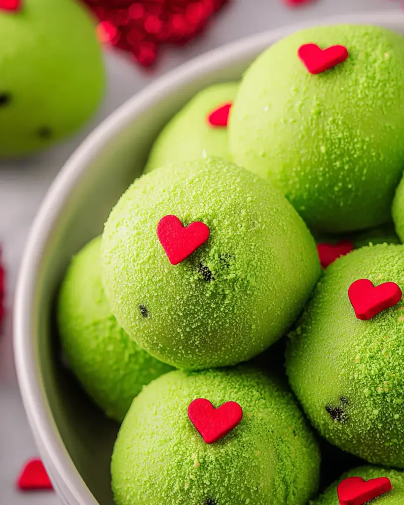 Grinch Christmas Truffles