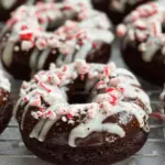 Peppermint Mocha Donuts