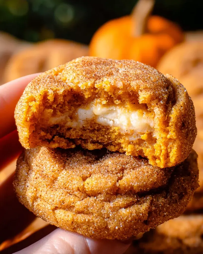 Pumpkin Cheesecake Cookies
