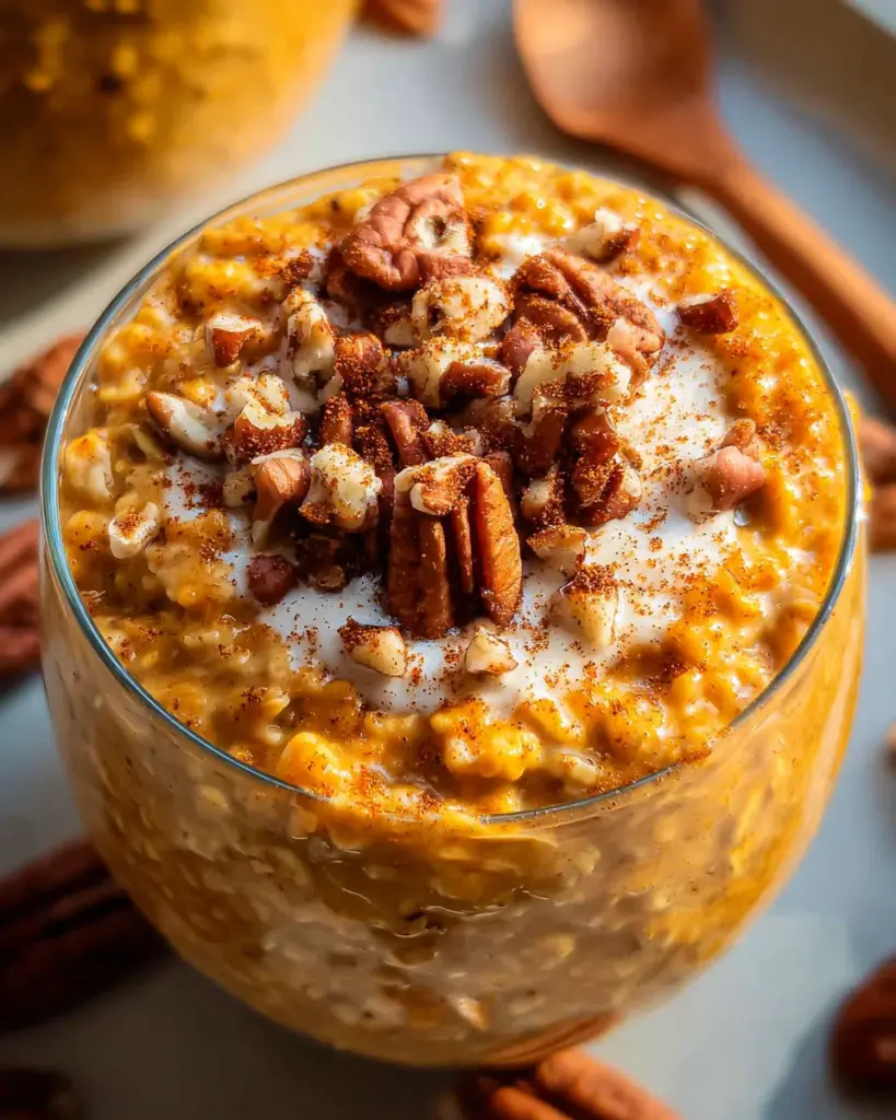 Pumpkin Pie Overnight Oats