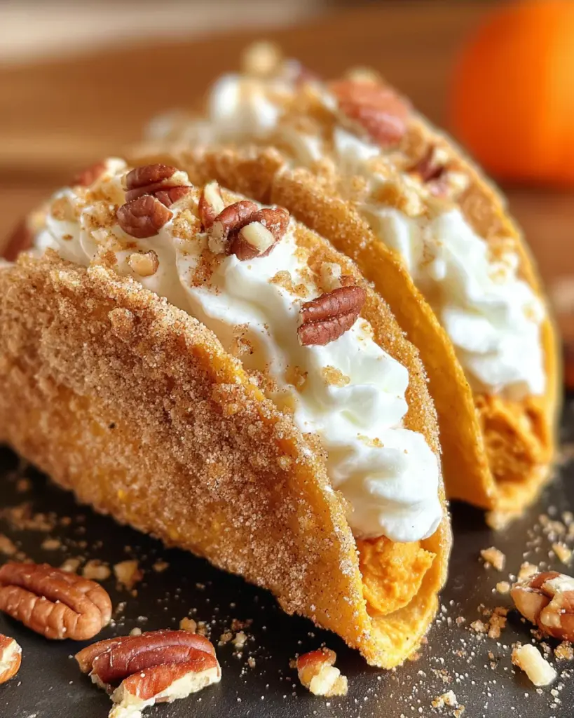 Pumpkin Pie Tacos