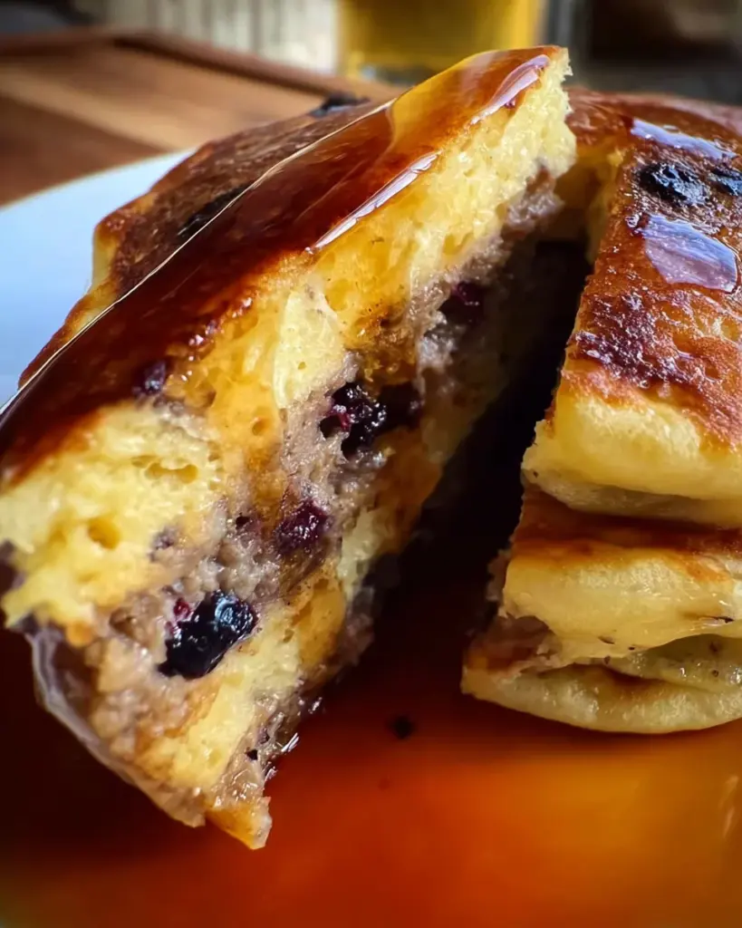 Sausage Stuffed Muffin Pancakes