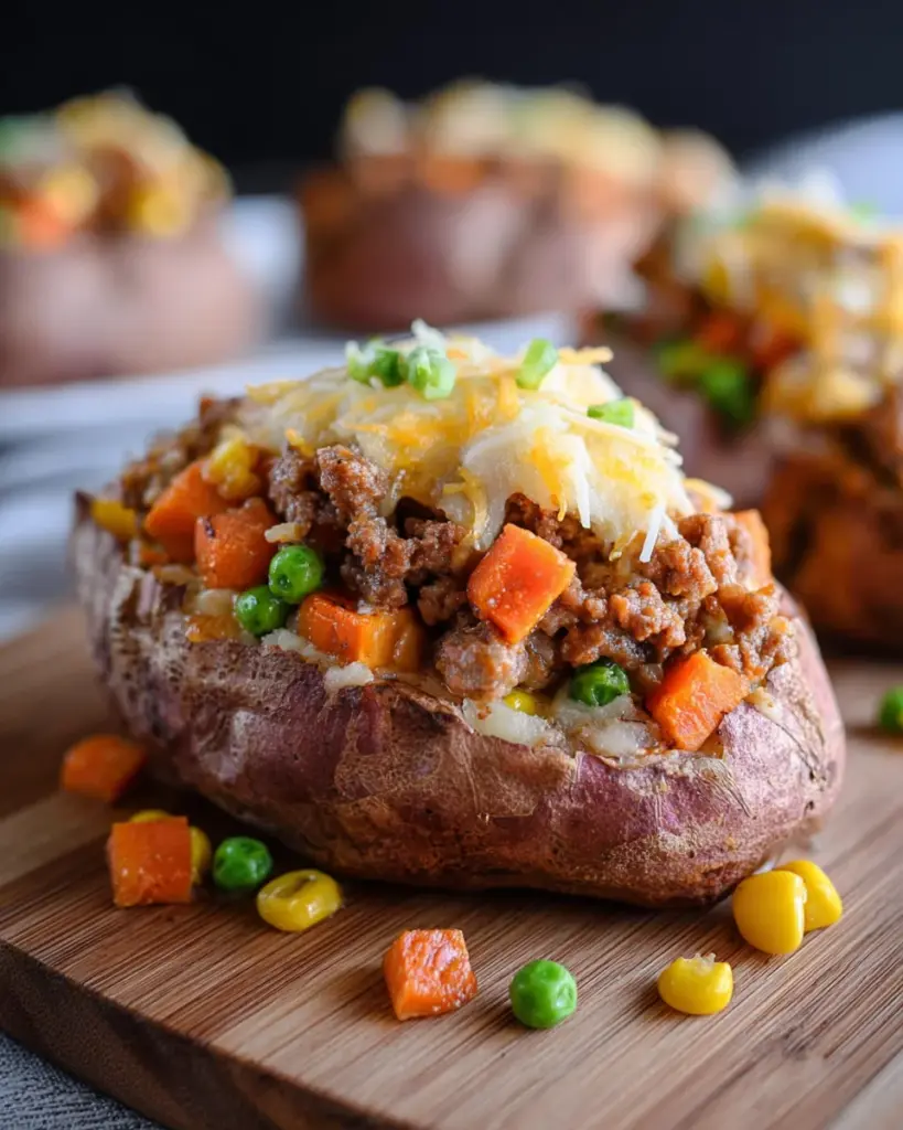 Shepherd's Pie Baked Potatoes