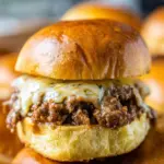 Slow Cooker French Dip Sloppy Joes