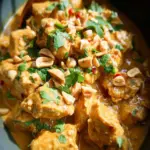Slow Cooker Thai Peanut Chicken | Low Carb
