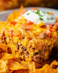 Taco Doritos Casserole