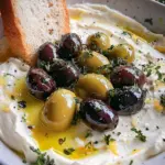 Whipped Feta & Roasted Olives Recipe
