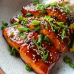 Air Fryer Teriyaki Glazed Salmon