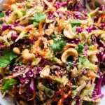 Asian Slaw with Sesame Ginger Dressing