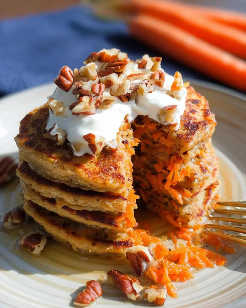 Carrot Cake Pancakes