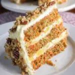 Carrot Cake with Pineapple and Cream Cheese Frosting